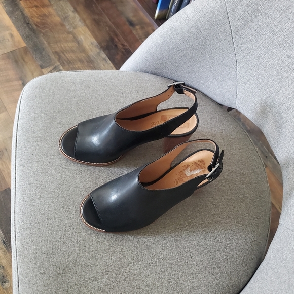 Madewell Cary Sandal, black sz 8 - Picture 3 of 8